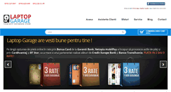 Desktop Screenshot of laptopgarage.ro